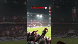 Kölle Alaaf 🔴⚪️ Torhymne 1FC Köln  Werder Bremen 71 effzeh KOESVW torhymne [upl. by Gokey]