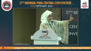 Dr Fowzia Siddiqui at the Scientific Session on Neurology amp Psychiatry  PIMA 27th Convention 2024 [upl. by Lyndell]