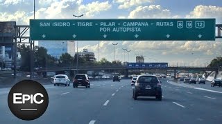 Autopista Panamericana  Buenos Aires Argentina HD [upl. by Enicnarf]