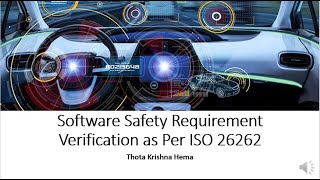 ISO 26262 Software Safety Requirements Verification [upl. by Llennor618]