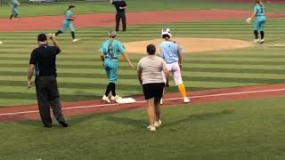 NWL softball La Crosse Steam 2 Madison Night Mares 1 [upl. by Horton]