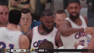 【2K25 NBA】All Time Orlando Magic vs All Time Cleveland Cavaliers [upl. by Asilahs]