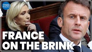 French government on the brink of collapse plunging country into economic crisis [upl. by Prissy]