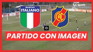 SPORTIVO ITALIANO VS COLEGIALES EN VIVO 🔴 [upl. by Rosner]