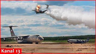 Russian military suffers major setback as faulty bearings ground a quarter of Il76MD90A fleet [upl. by Rocco]