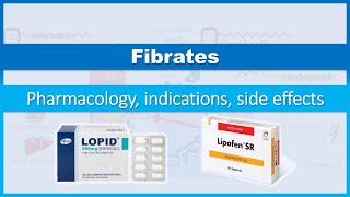 Fibrates  How do they work Pharmacology Indications Side effects [upl. by Cirnek807]