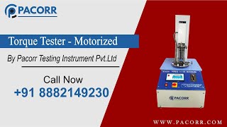 Torque Tester  Motorized [upl. by Fraase]