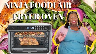 Ninja Foodi 10in1 XL PRO air fry oven DEMO and reviews [upl. by Sackey]