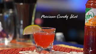 Bartender Sessions How to Make a Mexican Candy Shot [upl. by Airrotal]