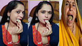 multanimittieatingchallange😋softstoneeatingchallange मुल्तानी मिट्टी खाने के फायदे 🦵नुकसान [upl. by Lenuahs37]