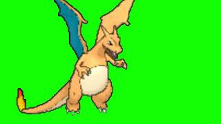 Pokemon Charizad green screen [upl. by Cave255]