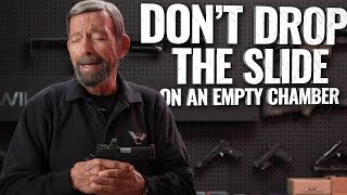 Dont Drop The Slide On An Empty Chamber  Avoid Gun Abuse  Critical Mas Ep 76 [upl. by Willet]