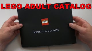 LEGO ADULTS WELCOME CATALOG Whats Inside This Strange New LEGO Catalog [upl. by Creath87]