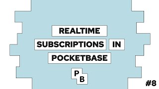 How To Use Realtime Subscriptions with SvelteKit and Pocketbase [upl. by Eimarrej]