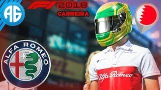 F1 2018 CARREIRA  CLASSIFICAÇÃO GRANDE PRÊMIO DO BAREIN PortuguêsBR [upl. by Helyn999]