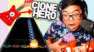 Playing Clone Hero with a YO GABBA GABBA GUITAR [upl. by Berkly]