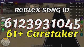 61 Caretaker Roblox Song IDsCodes [upl. by Tutto]