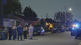 Homicide investigation underway in Compton [upl. by Ynohtnacram]