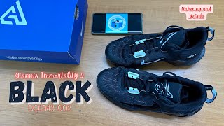 Unboxing for kids Giannis Immortality 2 ‘Black’ [upl. by Thelma930]