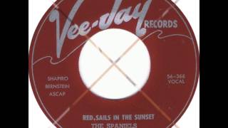 Spaniels  Red Sails In The Sunset  Unreleased Vee Jay Recorded 82759 [upl. by Neirad]