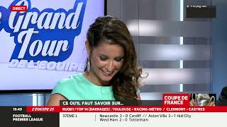 Malika MENARD  Le Grand Tour De LEquipe  03 05 14 [upl. by Lemhar]