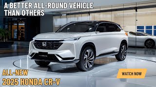 New 2025 Honda CRV Revealed  one of the best small SUVs in its class [upl. by Ahsei]