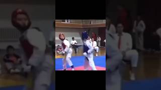 Fight Combo With Back Kick🔥combo shorts fighting boxing martialarts ufc taekwondo mma [upl. by Nesmat]