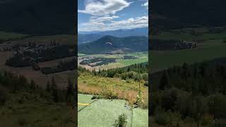 Paragliding in Lumby Part 2 okanagan paragliding [upl. by Erdnaek397]