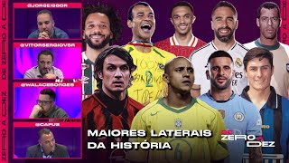 QUEM É O MAIOR LATERAL DA HISTÓRIA DO FUTEBOL CAFU JORGE VSR E WALACE CRAVARAM  DE ZERO A DEZ [upl. by Redfield]