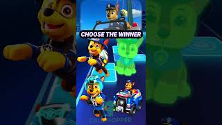 Firefighter Chase vs Toy Chase vs Jet Chase vs Car Chase 2 pawpatrol tileshop shorts [upl. by Rainie]