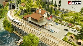 Gesamtfilm NOCH BastelWorkshop Aufbau des Neuheitendioramas 2018 [upl. by Notniuqal653]