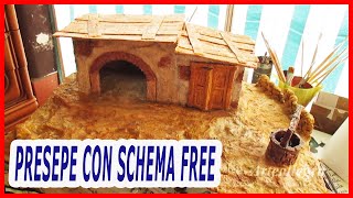 Presepe Faidate Tutorial Completo con Schema Gratis per statuine da 10bm [upl. by Wicks]