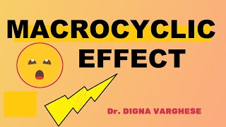 MACROCYCLIC EFFECT [upl. by Gnuy]