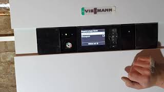 Bedienung der Viessmann Vitotronic Regelung mit Hybrid Pro Control in dem Kompaktgerät Vitocaldens [upl. by Fugazy961]