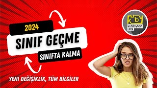 SINIF GEÇME SİSTEMİ  SINIFTA KALMA 2023 2024 [upl. by Raquel]