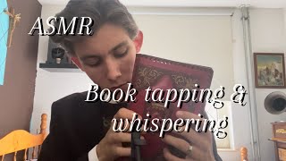 ASMR  Book tapping amp Whispering [upl. by Audwin595]