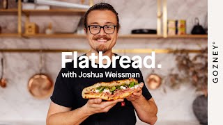 Joshua Weissman makes a Spicy Mortadella Flatbread on the Gozney Arc XL [upl. by Noreen]