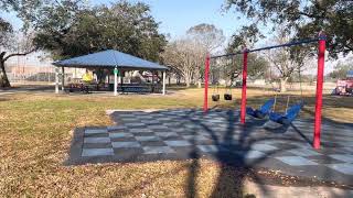 Mike Miley playground shelter rentals for event rentals from About to Bounce inflatables Metairie [upl. by Arrac453]