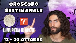 OROSCOPO DELLA SETTIMANA DAL 13 AL 20 OTTOBRE [upl. by Cirone]