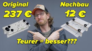 Vorrichtung Oberfräse selbst gebaut und € gespart [upl. by Epperson]