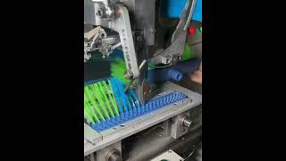 Brush making machine best viralreels trending youtubeshorts videos [upl. by Aisital]