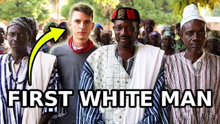 WHITE MAN Visits REMOTE AFRICAN TRIBE [upl. by Palestine]