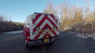 Worcester NY Fire Department 2017 Dodge Ram SpaceKap Command Unit First Responder Fire Police [upl. by Eelac988]