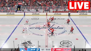 NHL LIVE🔴 New York Rangers vs Washington Capitals  Game 4  26th April 2024  NHL Full Match NHL 24 [upl. by Adrahc]