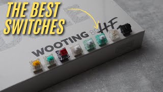 The ULTIMATE Wooting Switch Showdown Wooting 80HE Sound Comparison [upl. by Wesle746]