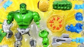 Smash Fist Hulk Figure  Халк  Avengers  Super Hero Mashers  Marvel  Hasbro  B0677 B0678 [upl. by Airom]