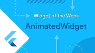 AnimatedWidget Flutter Widget of the Week [upl. by Warren]