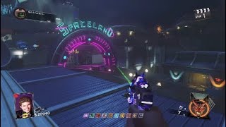 Infinite Warfare Zombies Glitches  Zombies In Spaceland Transponder Out Of Map Unlimited M1 Ammo [upl. by Ainedrag]