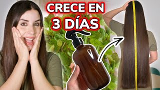 CRECE TU CABELLO EN 3 DÍAS CON SÓLO 2 INGREDIENTES POTENTES [upl. by Sumner]