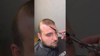 Haircut for Thinning Hair  Transforming with Hair fiber [upl. by Eirovi263]